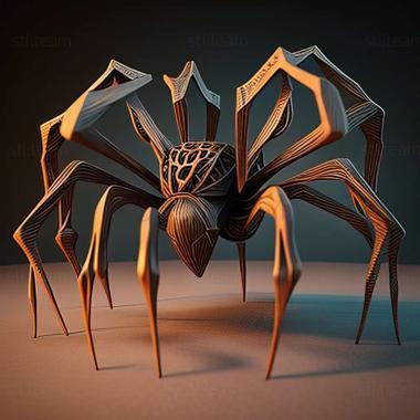 3D model Latrodectus katipo (STL)